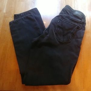 Levis 529 curvy skinny leg black jeans size 10